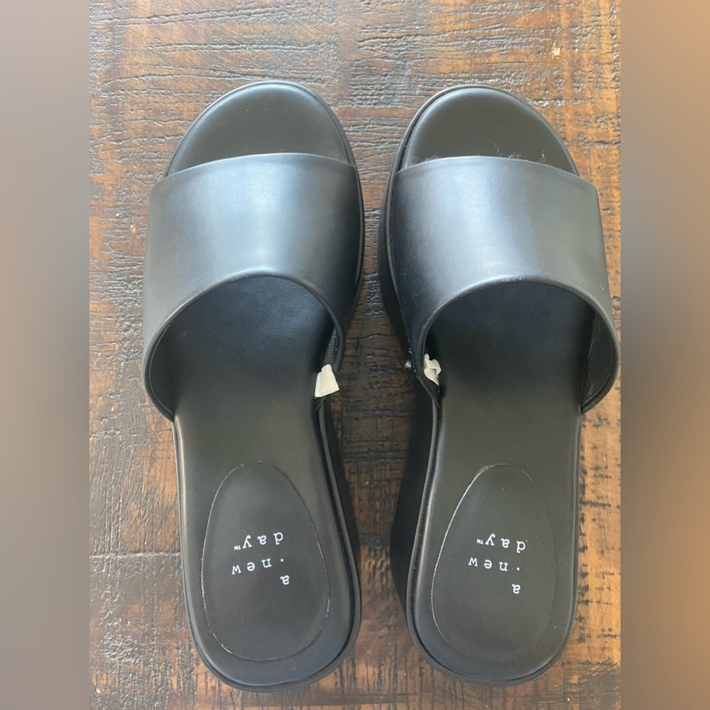 Target brand platform sandals